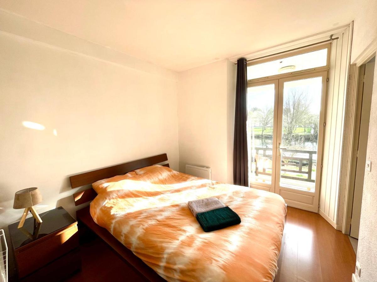 דירות מורה-סור-לואה T3-Balcon Plein Sud-Acces Direct Au Bord Du Loing מראה חיצוני תמונה